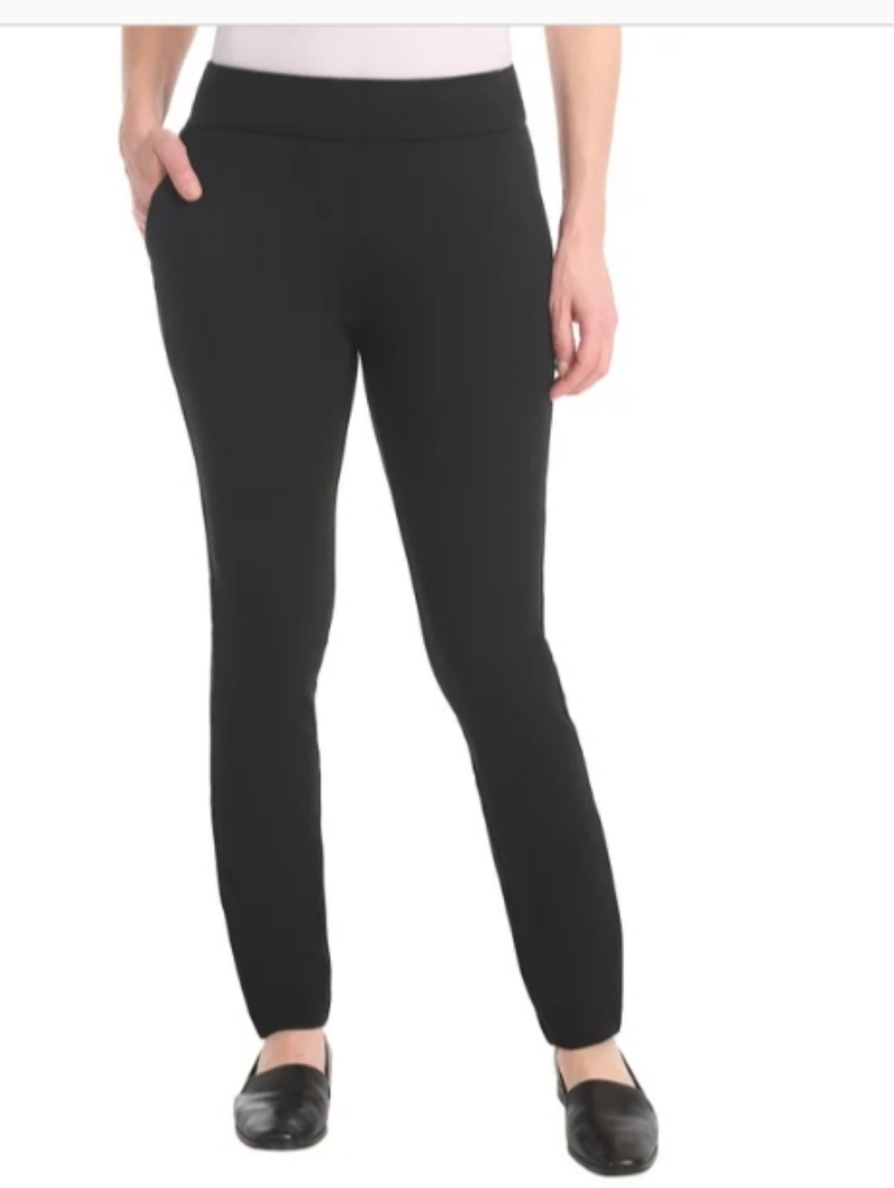 Dalia Ladies Pull On Ponte Tummy Control Panel Pants
